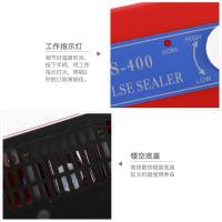 sf-400封口机古达手压式塑料薄膜商用茶叶包装铝箔袋超市快速封袋机小型家用 400台式+5套布丝 380x4mm长方形