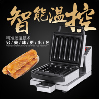 牛奶香酥棒机器古达家用单头法式分玛棒机器双头商用香肠机热狗机 浅绿色