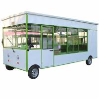 小吃车古达多功能餐车小推车移动炸串车摆摊水果蔬菜电动四轮商用房车 预付款