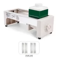 商用古达蔬菜水果切片机神姜土豆超薄柠檬切片器器手动多功能切菜机生 15档果蔬切片机含刀片+2付刀片