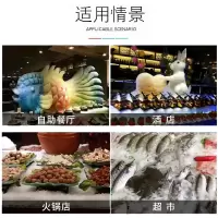 浩博片冰机商用古达大产量大型海鲜超市全自动鱼鳞片冰片制冰机 500/日产量500kg 风冷接入自来水