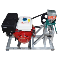 3号5号弯管膨化机古达多功能爆米花机杂粮五谷空心实心月牙型膨化机 多功能+手启动18马力汽油机