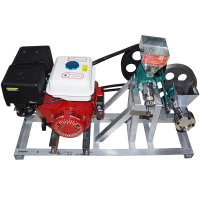 新型面粉五谷杂粮全套糖酥果机古达空心食品商用玉米大米多功能膨化机 组合机+手动启动22马力汽油机一套