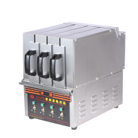 远红外无烟商用古达烧烤炉电烤羊肉串烤肉机电烤炉烤串机抽屉烤箱家用 单控三组(带油盘)