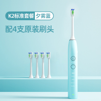 电动牙刷黄金蛋全自动充电式男女士成人超声波情侣套装 夕雾蓝