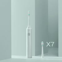 电动牙刷成人金蛋全自动充电式超声波学生党软毛情侣套装男士女 国王蓝【享8个原装刷头+旅行盒】