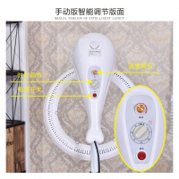 美发加热器黄金蛋烘发机发廊定型冷烫加热机器海豚飞碟加速器烫发机 立式手动单机头(无脚架)[白/灰可选]