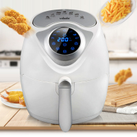 无油空气炸锅古达大容量微波炉家用面包机多功能智能电烤箱 白色[日本直邮]10天左右到达