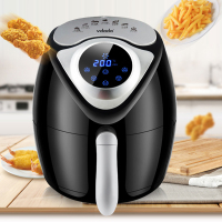 无油空气炸锅古达大容量微波炉家用面包机多功能智能电烤箱 黑色