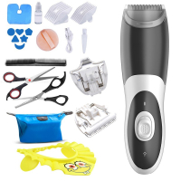 婴儿理发器黄金蛋自动吸发超充电宝宝儿童剃头剃发胎毛 吸发理发器+发型雕刻刀抖音同款