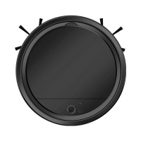 公司实用礼品扫地机器人全自动扫吸拖一体家用智能吸尘器批發 三合一黑色26cm