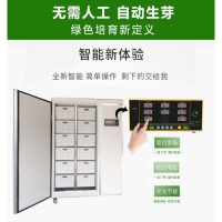 发生豆芽机古达商用大型全自动大容量日产100斤生绿豆芽机芽苗菜机 日产175斤单控12个育苗箱