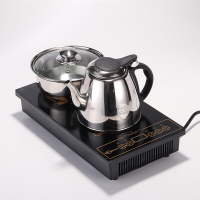 平板古达电磁茶炉茶具烧水壶泡茶专用自动上水平面板泡茶炉嵌入式茶桌 不带抽水柱纯平板食品级套装
