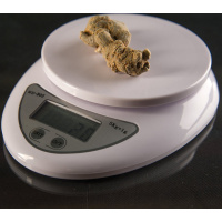 家用电子秤 厨房烘焙克量小台称古达 药材高精度食物称厨房秤 5kg/1g