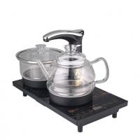 自动上水壶古达电热烧水壶抽水式家用电茶炉烧茶器功夫泡茶炉茶台茶具 绿色