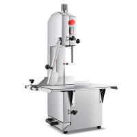 商用锯骨机不锈钢古达电动据骨机切排骨猪蹄冻肉鱼机全自动切骨机