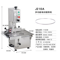小型台式商用古达电动锯骨机家用全自动切骨机骨头排骨切割机剧骨 210A型