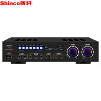 新科(Shinco)LED-708 家庭影院KTV放机 专业卡拉OK音响蓝牙定阻功率放大器