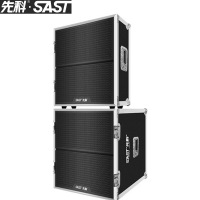 先科 天韵十号 户外音箱重低音广场舞音响线阵专业舞台演出婚庆音箱15寸三分频无线蓝牙400W-2500W大功率带无线话筒