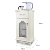 智能欧式木质实木复古茶吧机家用全自动上水立式柜式热水器饮水机 605地中海田园 温热定制商品