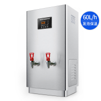 志高(CHIGO)电开水器商用全自动进水微电脑智能定时保温饮水机单位烧水器 40升双水龙头