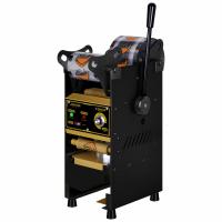 手动高杯奶茶机手压奶茶豆浆饮料封杯机纸杯塑料杯手压封杯机 黄色