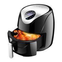 空气炸锅家用多功能无油全自动智能薯条机电炸锅大容量 8L智能翻炒液晶款+礼包国标九盾品牌定制商品