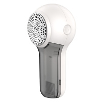 志高(CHIGO)毛衣服起球修剪器充电式家用衣物打毛球机器剃刮吸去毛球除毛 白色[充电式]+1个原装刀头