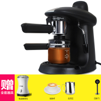 意式咖啡机全半自动小型蒸汽式家用现磨煮咖啡壶 标配定制商品