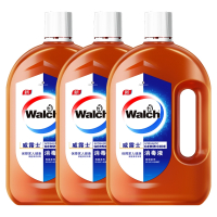 威露士(Walch)消毒液800mlx3家用衣物室内洗衣地板水家庭装