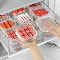 冰箱盒子收纳盒邦可臣冷冻肉专用密封保鲜盒水果蔬菜分格整理