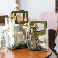 半只橙子透明手提袋伴娘礼品袋伴手礼袋礼物包装袋礼盒 小号