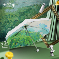 天堂伞钛银太阳伞轻便小巧便携口袋胶囊伞晴雨两用女