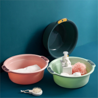 加厚脸盆塑料洗脸盆米魁家用大号盆子洗衣盆学生宿舍洗脚盆婴儿小盆子