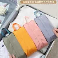 半只橙子旅行内衣内裤袜子收纳袋行李箱衣服分装整理包手提布袋便携防水袋