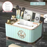 半只橙子轻奢纸巾收纳盒家用客厅茶几创意桌面高档洗脸巾高级感餐巾抽纸盒_碧水蓝带托纸弹簧