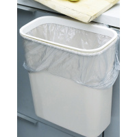厨房橱柜式可挂式小号垃圾桶家用无盖塑料收纳盒壁挂篓桌面悬挂
