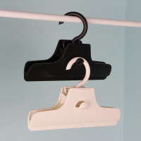 日本品牌 裤架裤夹服装店裤衣架无痕西裤裤挂裤夹子裙夹(2个装)