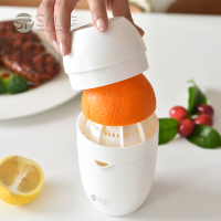 SP SAUCE 日本手动榨汁杯家用压榨橙子榨汁机手工柠檬挤汁器压水果原汁橙汁 白色