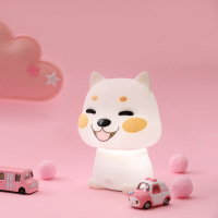 2018新款旺仔儿童趣味小夜灯 硅胶创意礼品双色智能语音USB伴睡灯