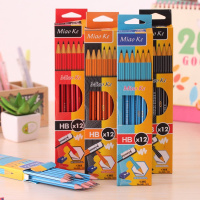 （苏宁别墅图纸）批HB铅笔小学生写字画图用铅笔创意学生文具一盒12支附赠卷笔刀（客户）