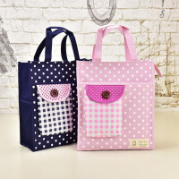 （苏宁别墅图纸）学生防水帆布手提包学习资料袋拉链文件夹幼儿园奖品一件代（客户）