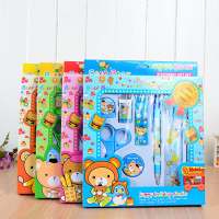 （苏宁别墅图纸）六一儿童节纸盒8件套文具礼品套装批 儿童文具组合用品（客户）