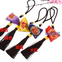 端午节粽子香包 粽形香袋香包 香囊 挂件香包荷包粽子 颜色随机（客户）