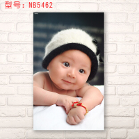 结婚宝宝墙画海报婴儿启蒙胎教娃娃画龙凤双胞胎墙画客厅卧室装饰卧室床头装饰画客厅装饰画 NB5462 50*30（客户