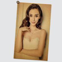 贴贴福 奔跑吧兄弟AngelaBaby 杨颖海报 明星官方同款 宿舍装饰画卧室床头装饰画 NB768 50*30（客户好