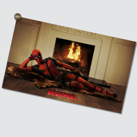 酒吧电影海报 墙面装饰挂画壁画 漫威超级英雄 死侍海报Deadpool复仇者联盟（客户）