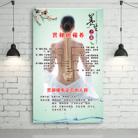 男性女性针灸艾灸人体经络穴位图大挂图足部全身中医养生保健按摩海报装饰壁画 NB2440 40*60cm画芯（客户）