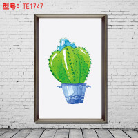 贴贴福 现代简约客厅装饰画北欧清新风格墙画餐厅饭厅卧室走廊过道挂画送双面胶十元 TE1747 40*60（客户）