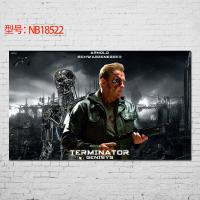 贴贴福 阿诺施瓦辛格海报 终结者 好莱坞 型男 肌肉男 装饰画送双面胶十元包邮 NB18522 50*30cm（客户